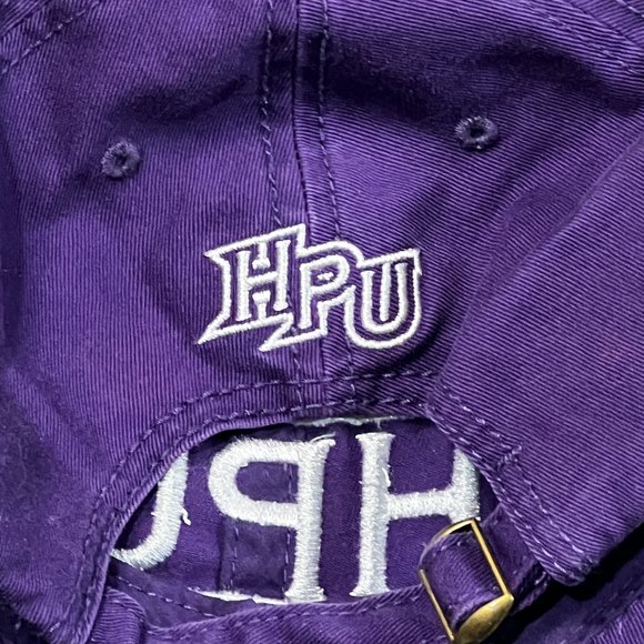 HPU High Point University Panthers Embroidered Hat Purple Adjustable Cap - Picture 8 of 8